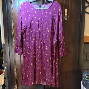 Old Navy Burgundy Floral Top